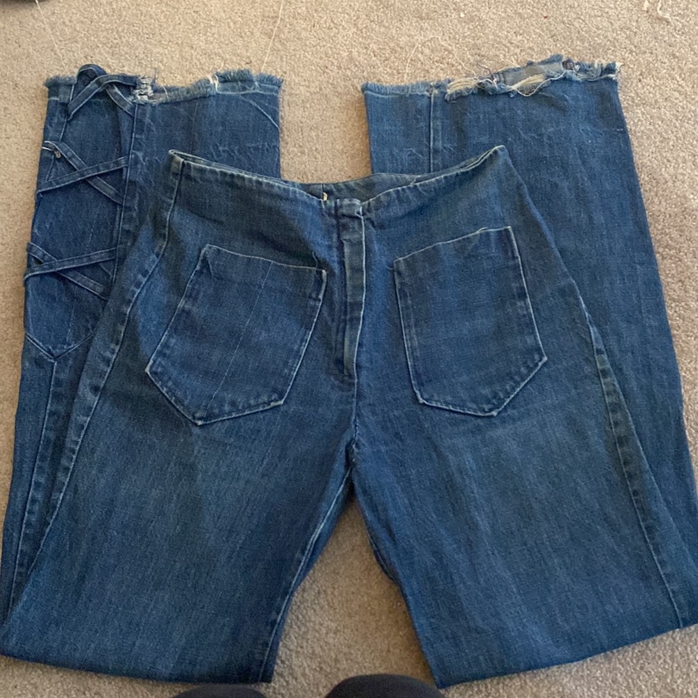 70s flare jeans- vintage